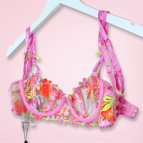 For Love and Lemons Summer Tide 3-Piece Lingerie Set - X-Small - NWT - Picture 11 of 16